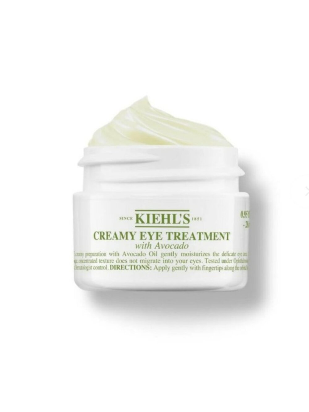 NEW Kiehl's Creamy Eye Treatment with Avocado Travel Size 0.25 oz/7 ml